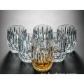 Anpassade kristalldryck vinglas med whiskyglasuppsättning